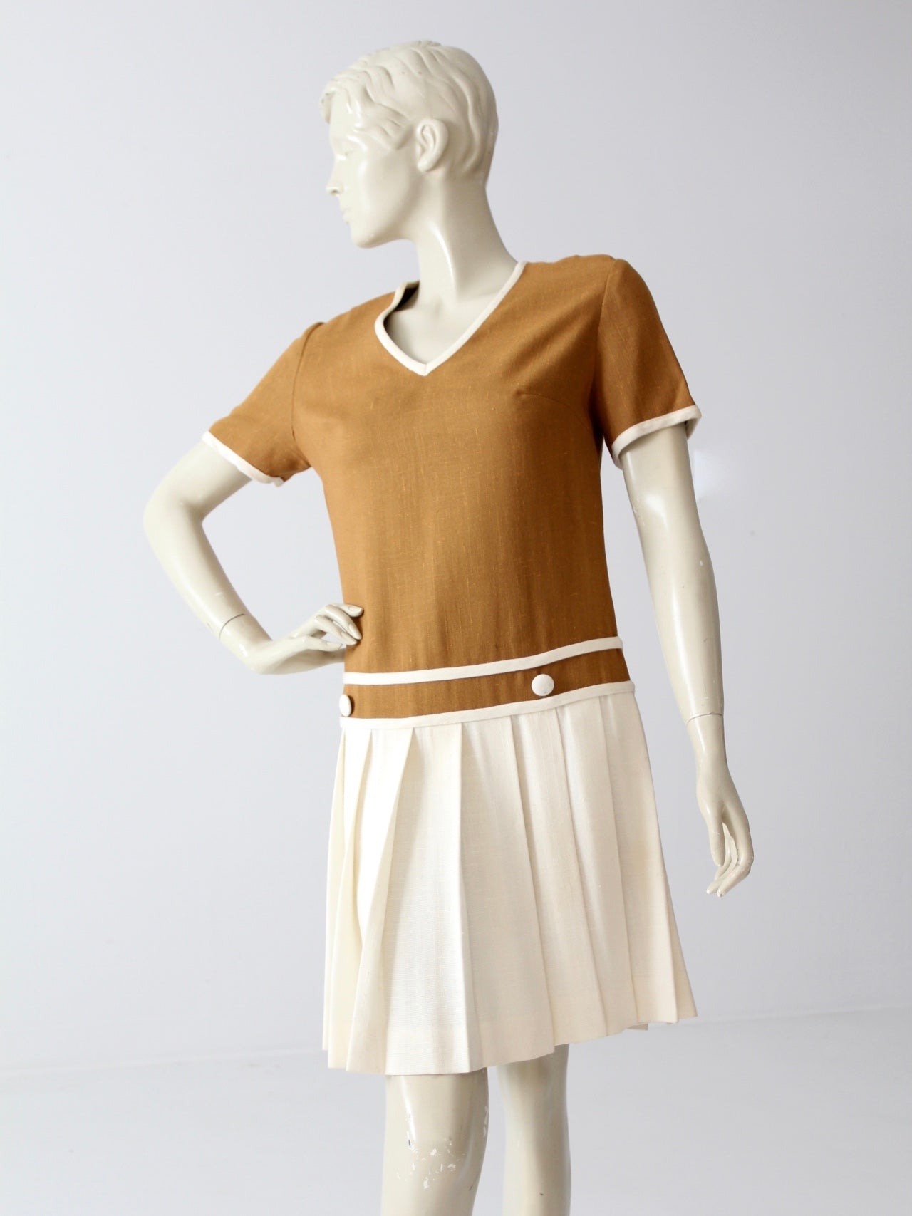 vintage 60s Bobbie Brooks drop waist dress vintage 60s Bobbie Brooks drop waist dress