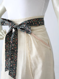 vintage 70s peasant skirt
