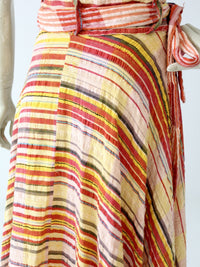 vintage wrap skirt