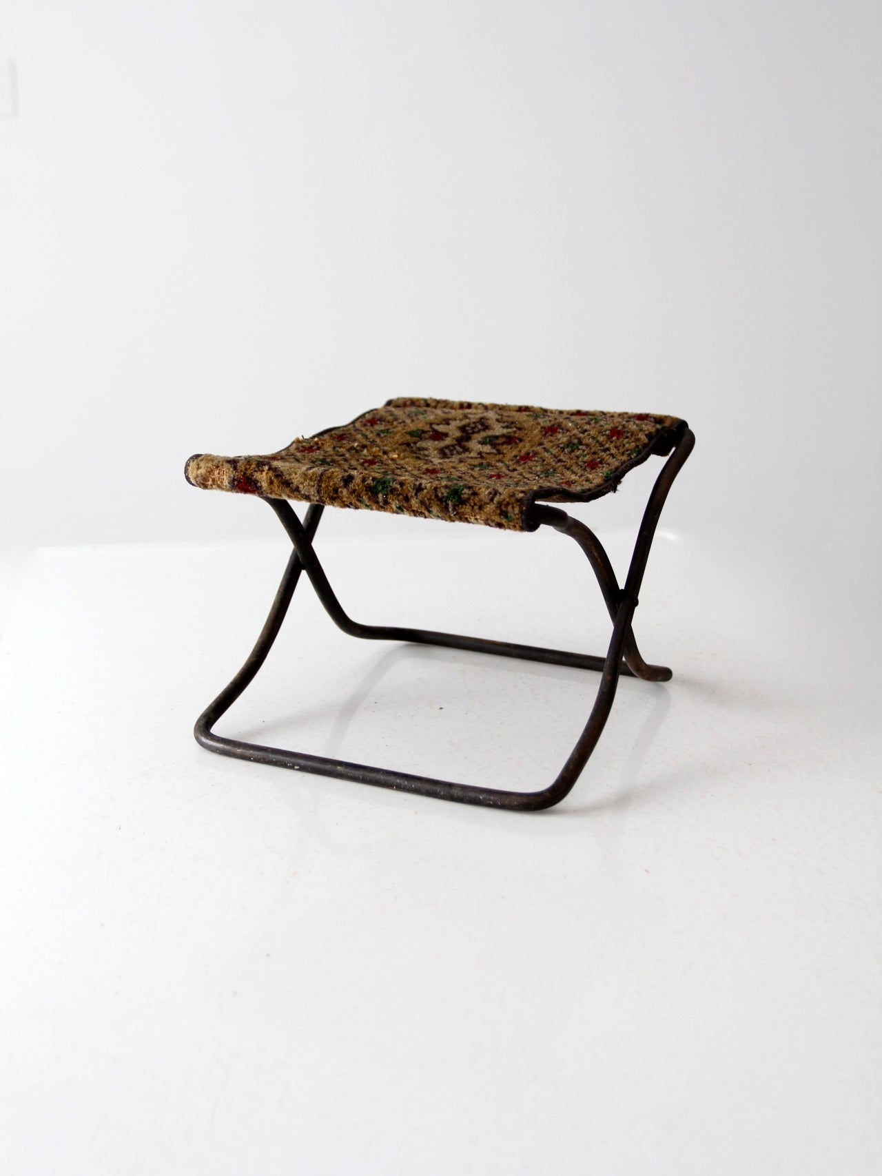 antique Victorian buggy stool