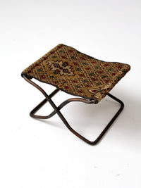 antique Victorian buggy stool