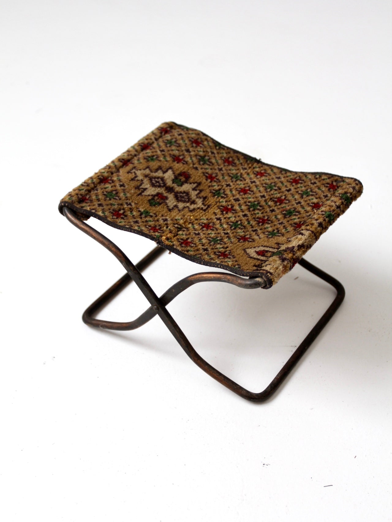 antique Victorian buggy stool