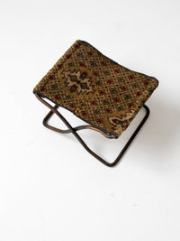 antique Victorian buggy stool