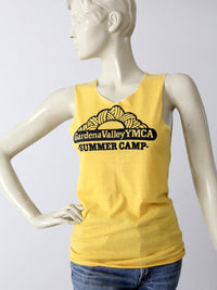 vintage YMCA tank top tee