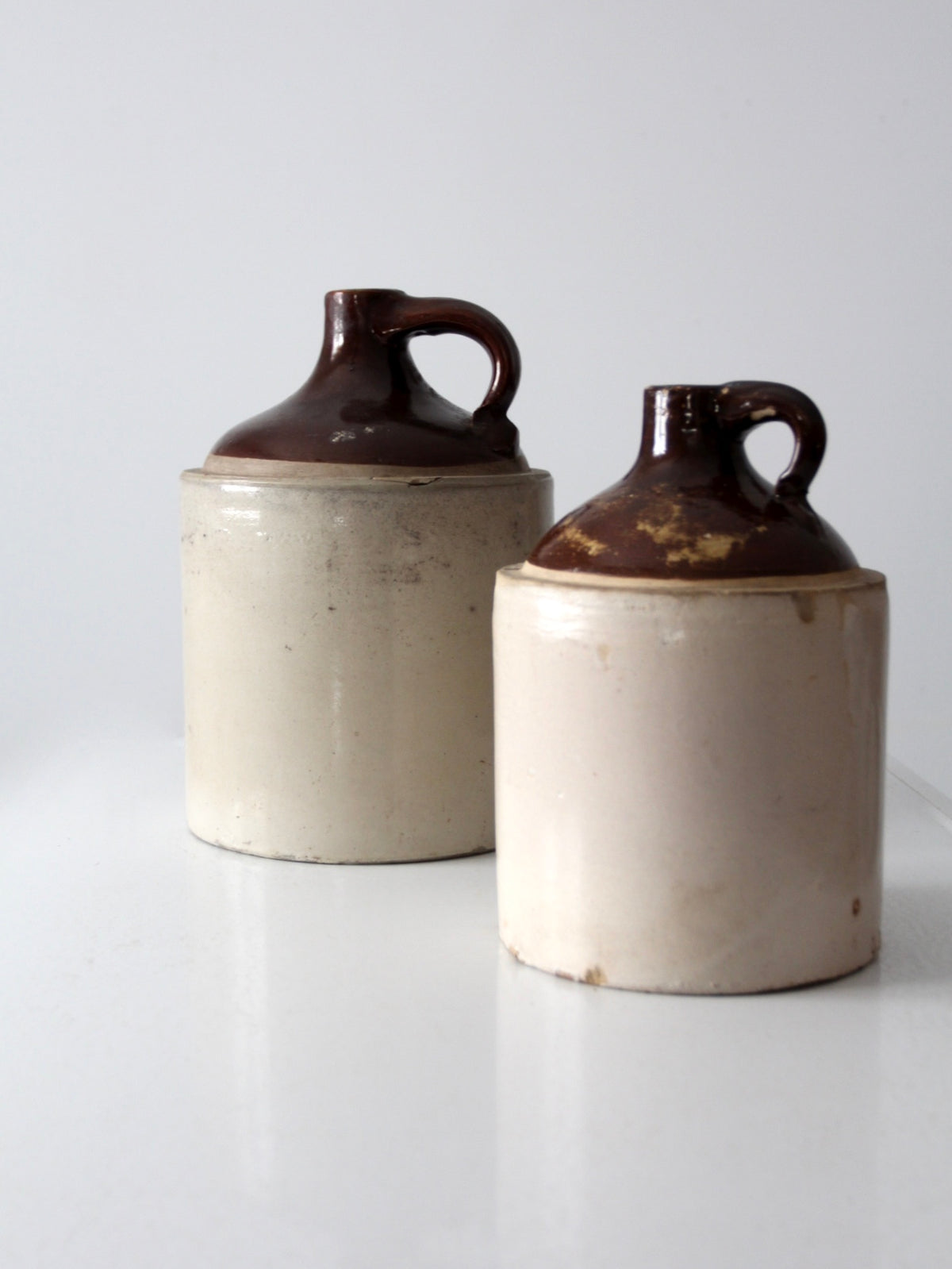 antique stoneware jug set