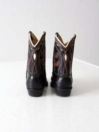 vintage children's black boots