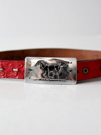 vintage kids belt