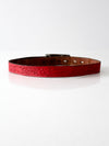 red western belt