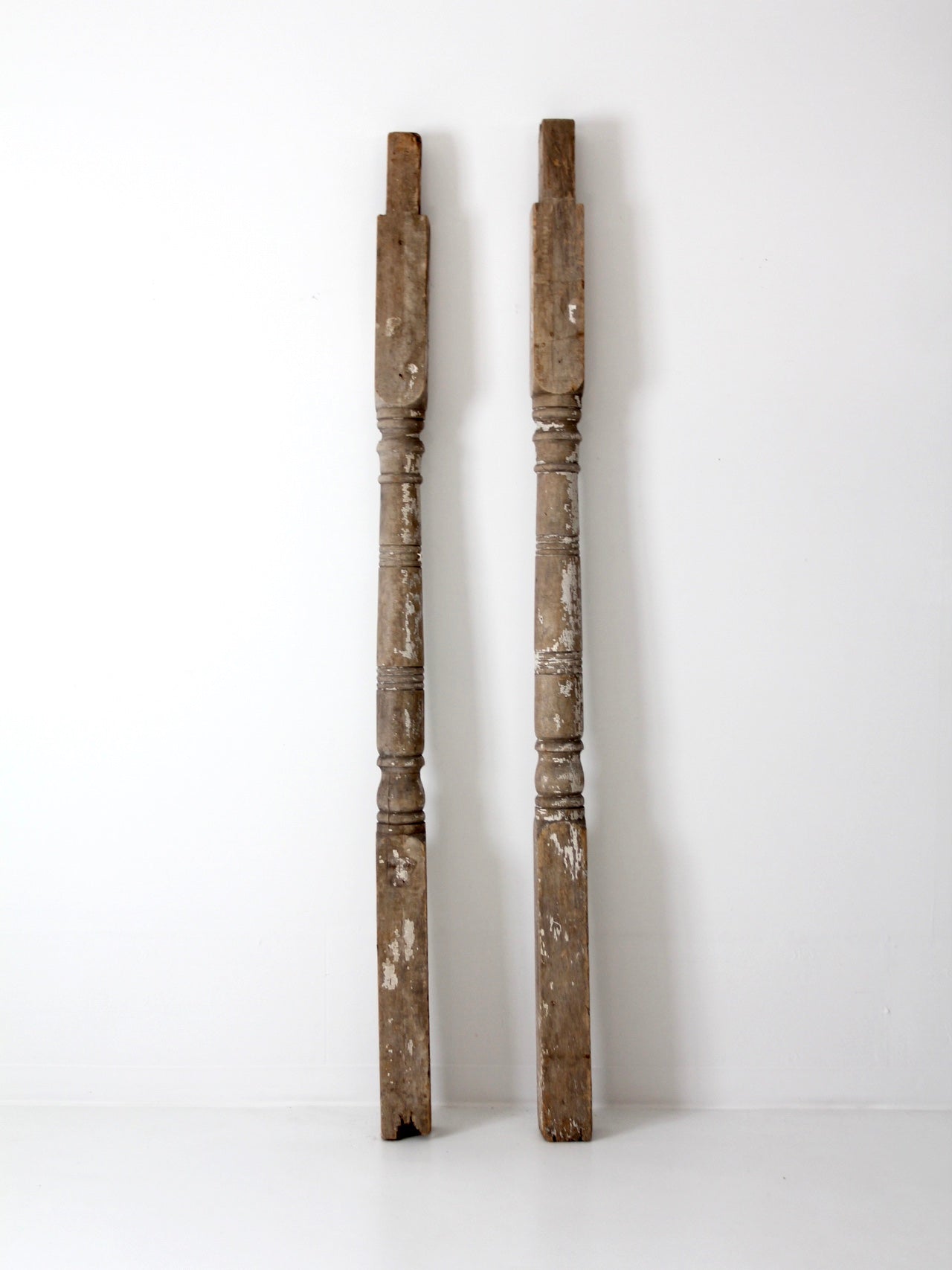 antique architectural turned wood posts – 86 Vintage
