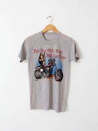 vintage Bad Ass Girls motorcycle t-shirt