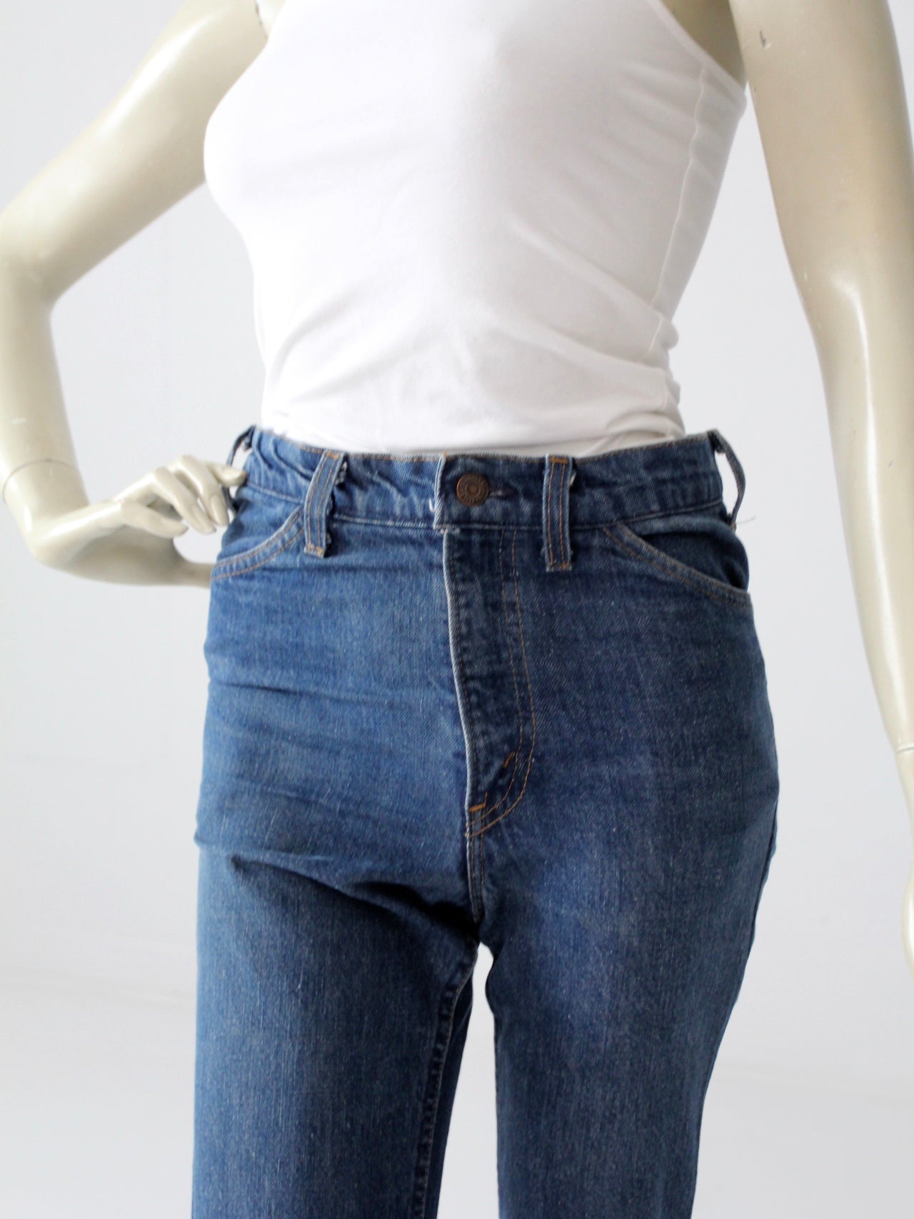vintage 70s high waist Levis jeans