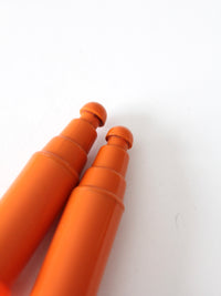 vintage push top salt and pepper shakers