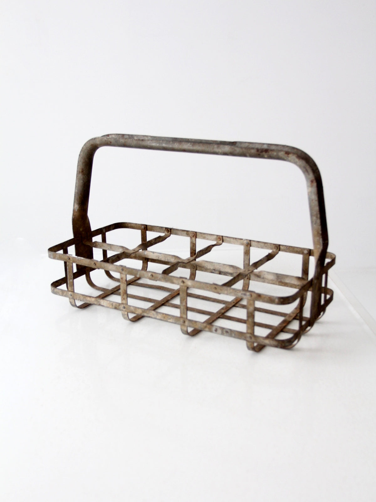 vintage milk bottle carrier