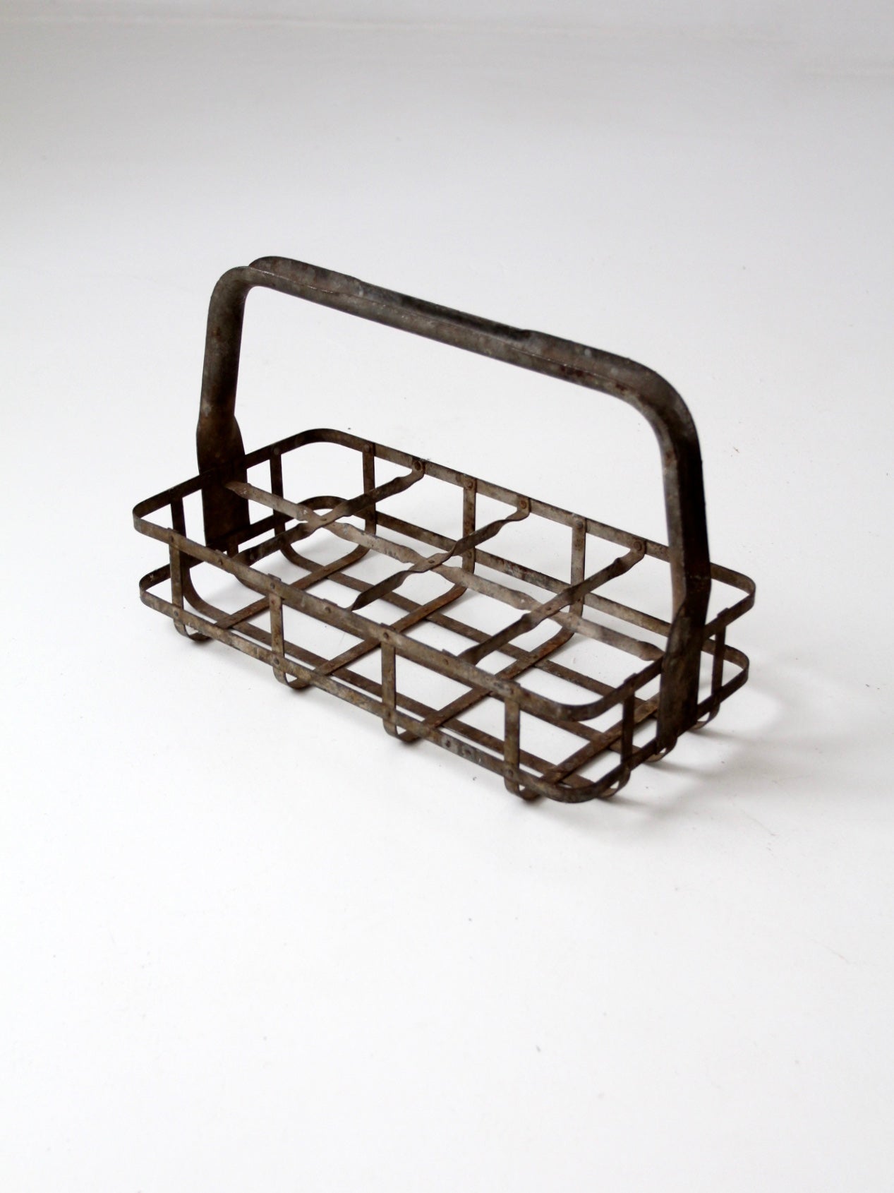 Vintage Iron Bottle Carrier - Various Sizes Vintage Iron Bottle Carrier - Various Sizes