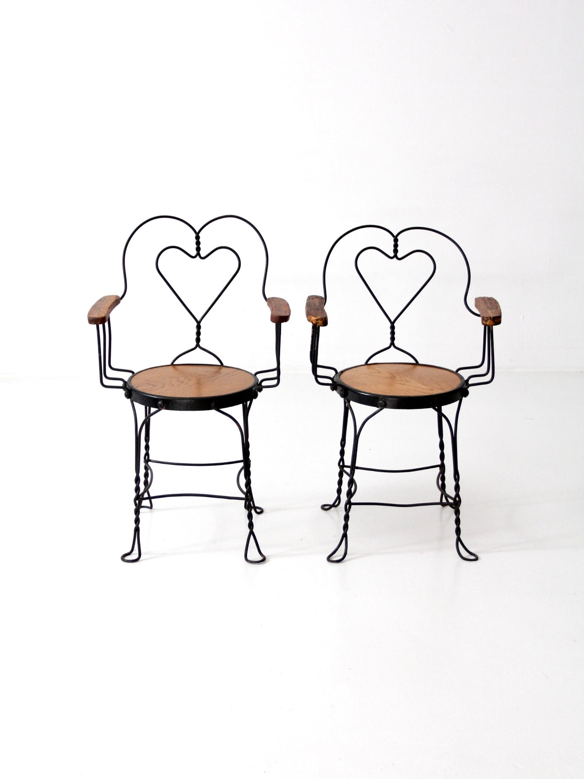 antique ice cream parlor chairs