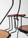 metal cafe chairs