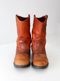 vintage Red Wing Pecos pull on boots size 10.5
