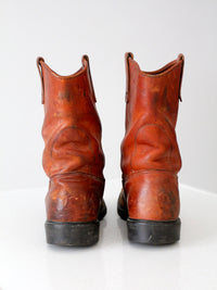 vintage Red Wing Pecos pull-on boots