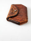 vintage leather coin purse