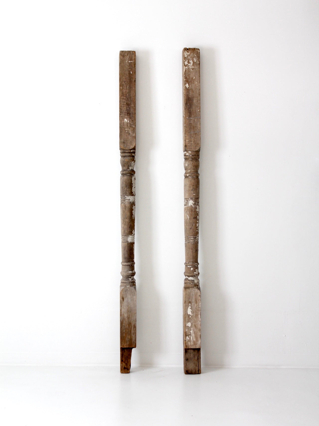 antique architectural turned wood posts – 86 Vintage