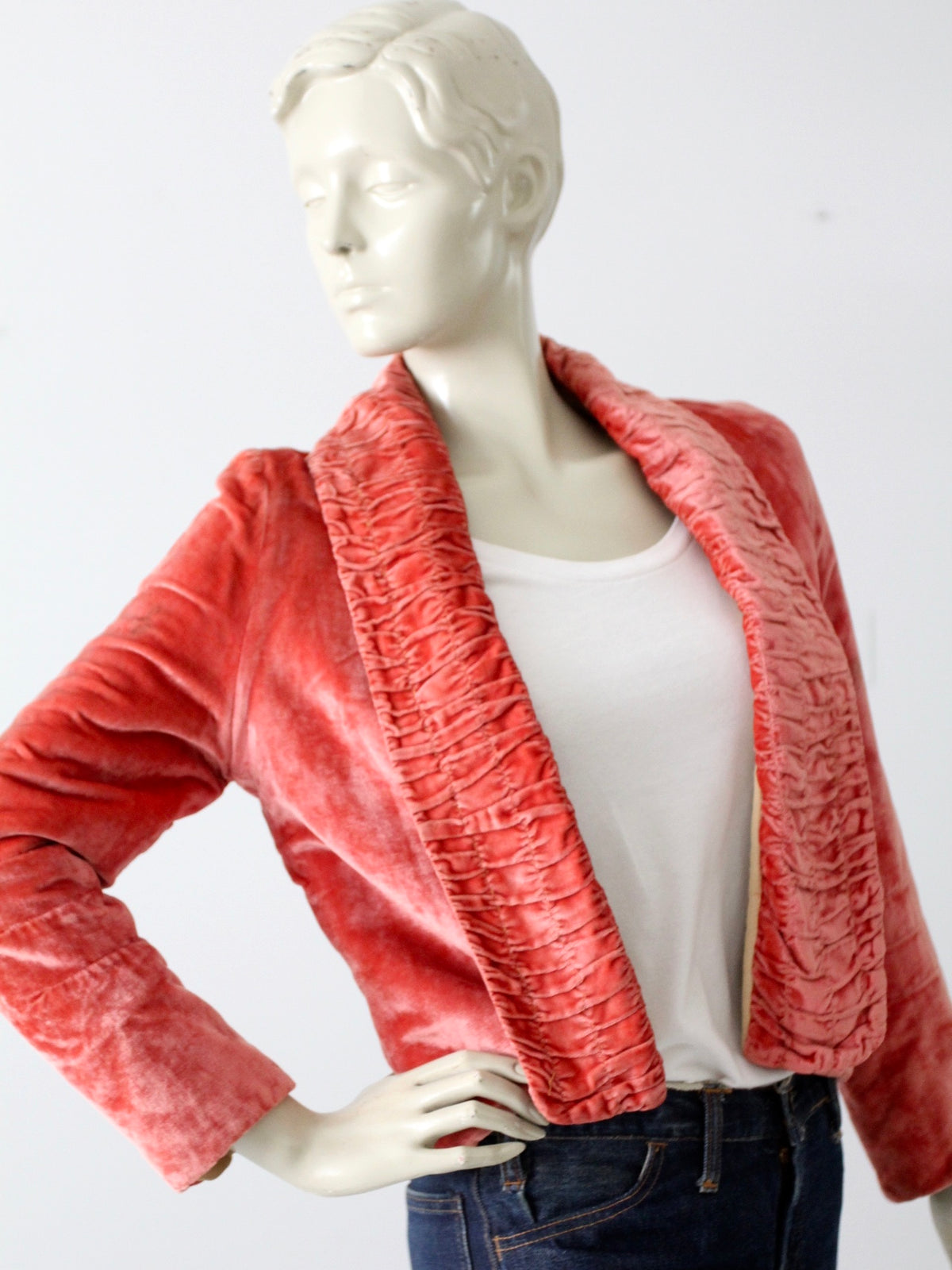 antique velvet blazer