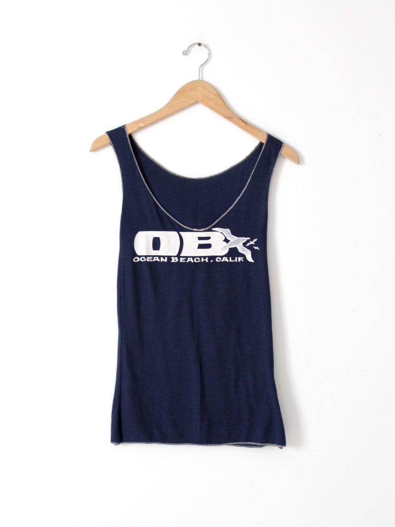 vintage Ocean Beach California tank