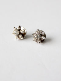 vintage rhinestone star pins tie tacks