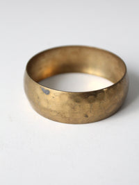 hammered brass jewelry