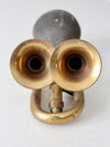 antique brass car horn