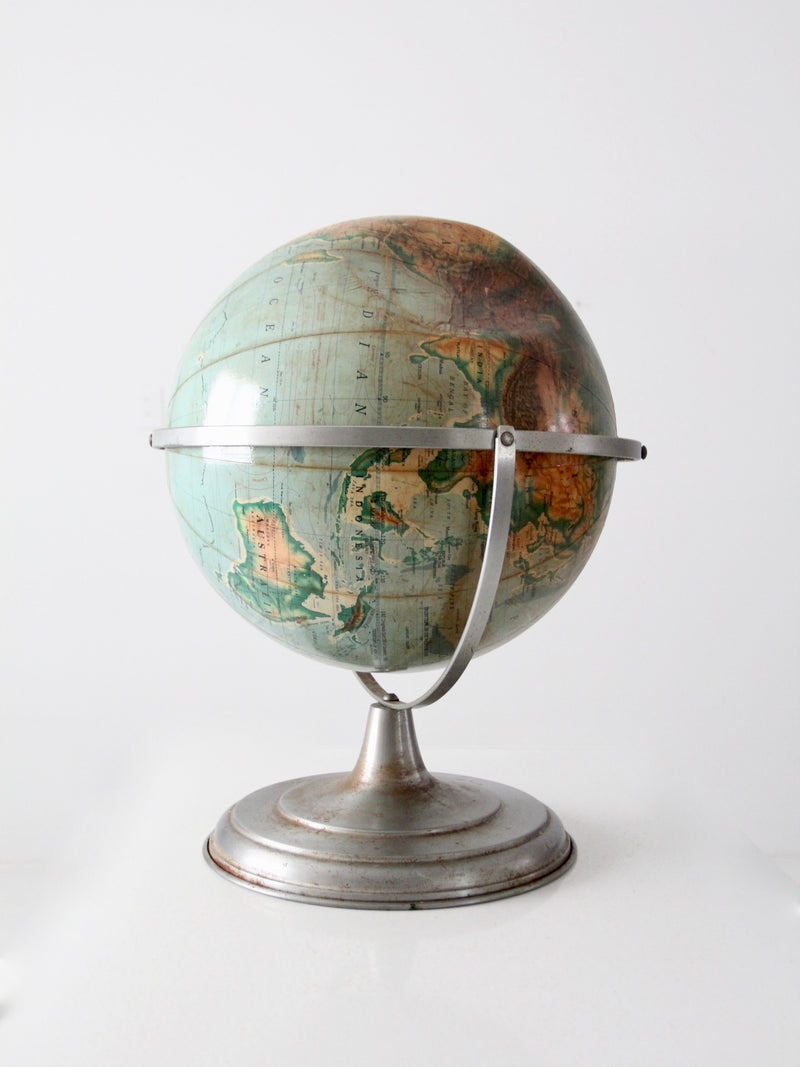 mid-century desk globe
