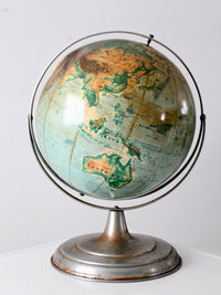 vintage world globe