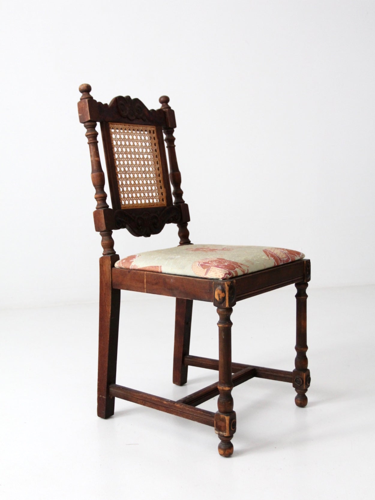 antique carved wooden chair
