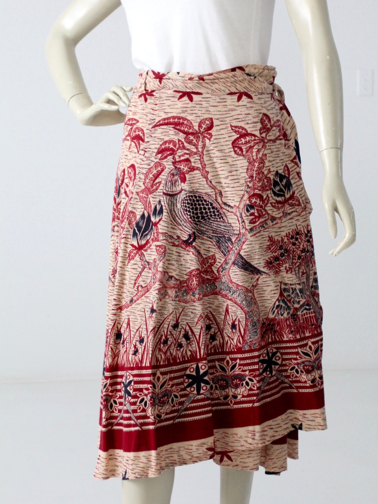 1970s wrap skirt