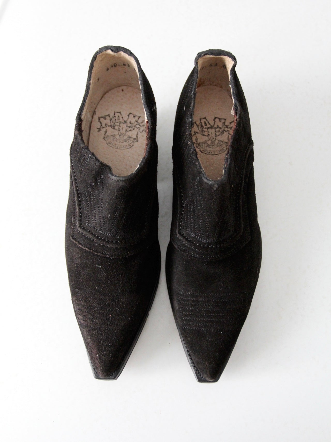 vintage NaNa western ankle boots size 8.5 86 Vintage