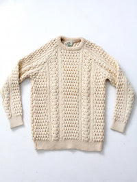 vintage Irish fisherman sweater