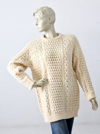 vintage Irish fisherman sweater