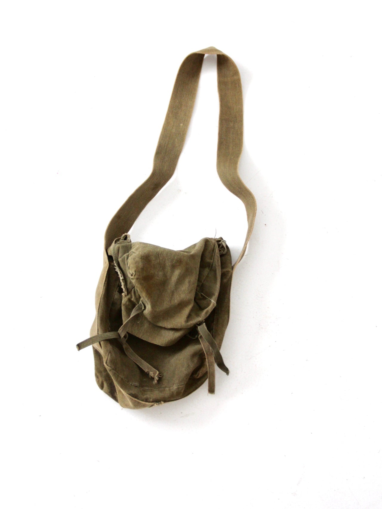 vintage army shoulder bag