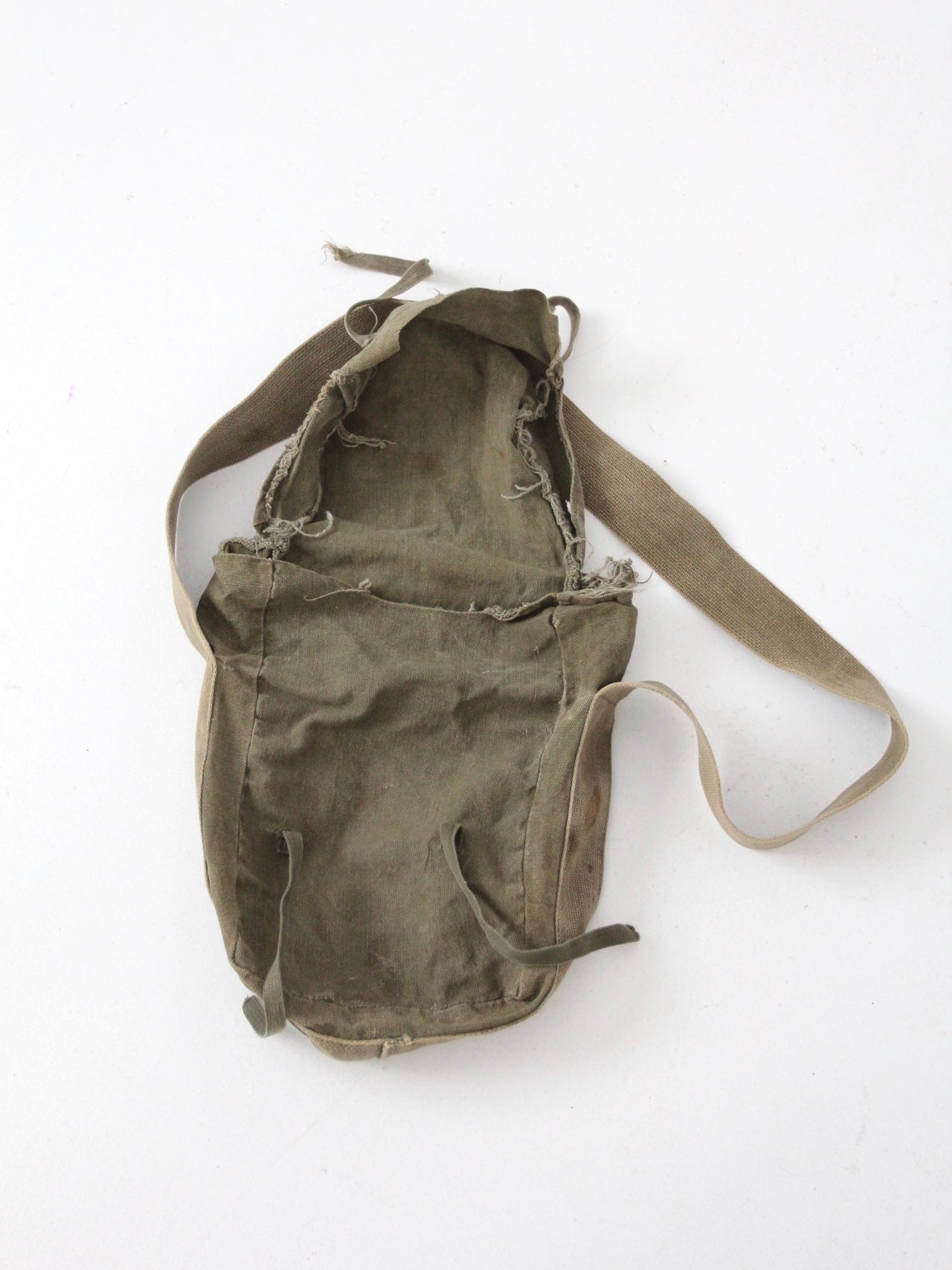 vintage army shoulder bag