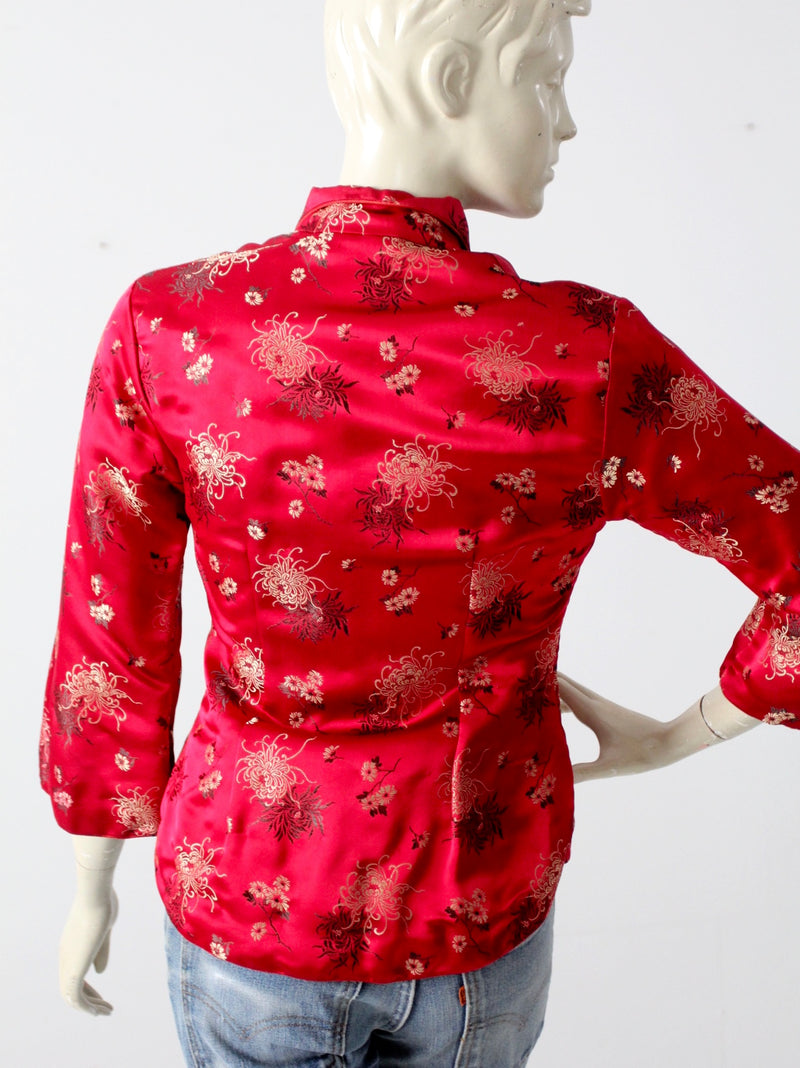 vintage Chinese brocade jacket