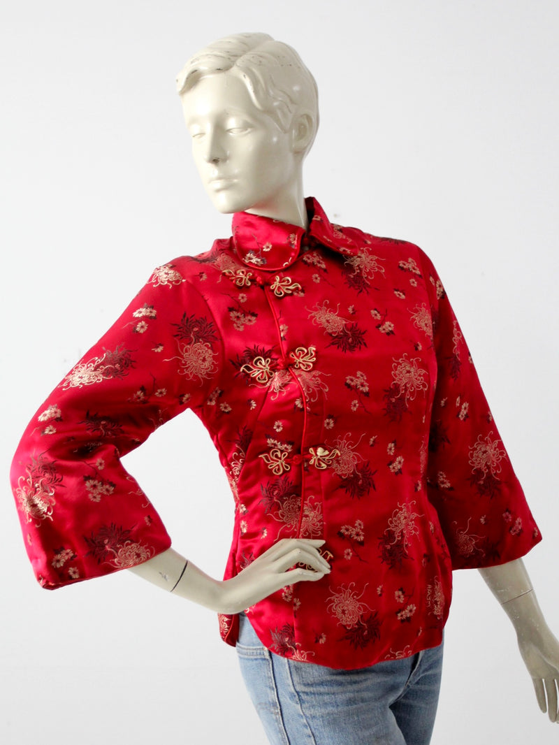 vintage Chinese brocade jacket