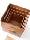 mid-century rooster kitchen canisters set