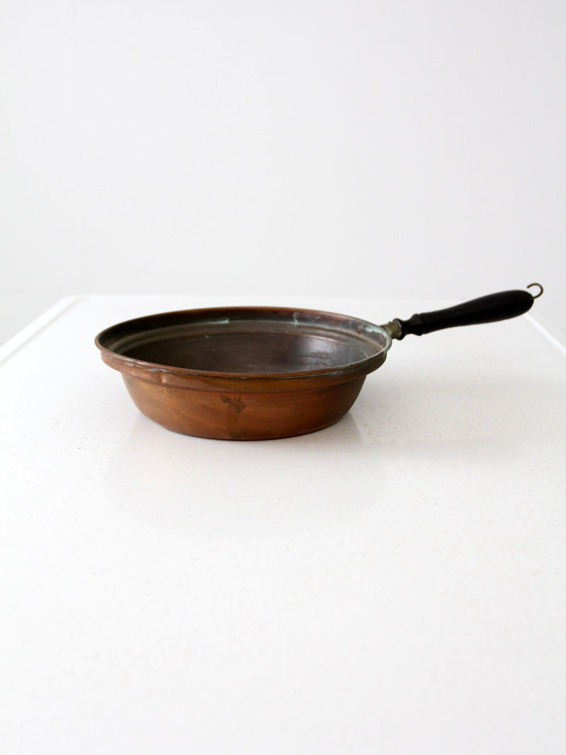 vintage copper pan