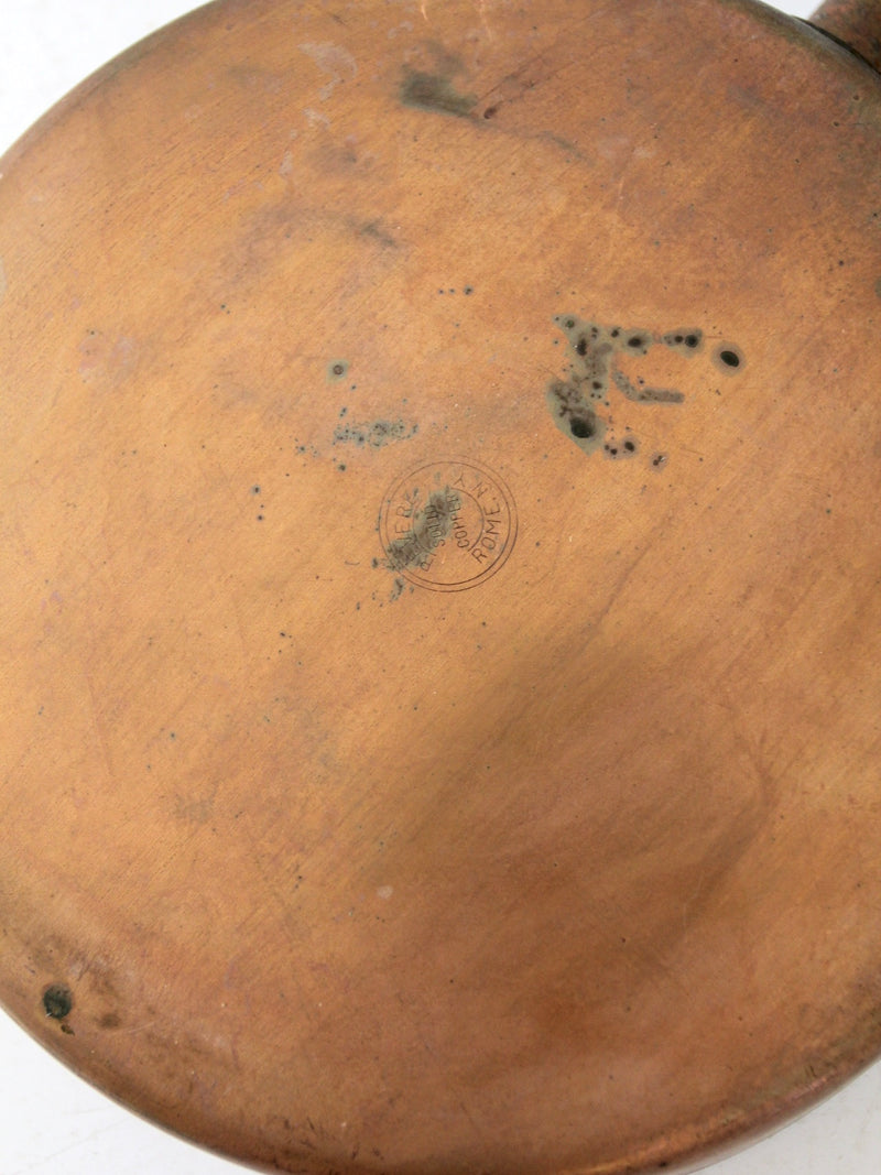 vintage Revere copper pan