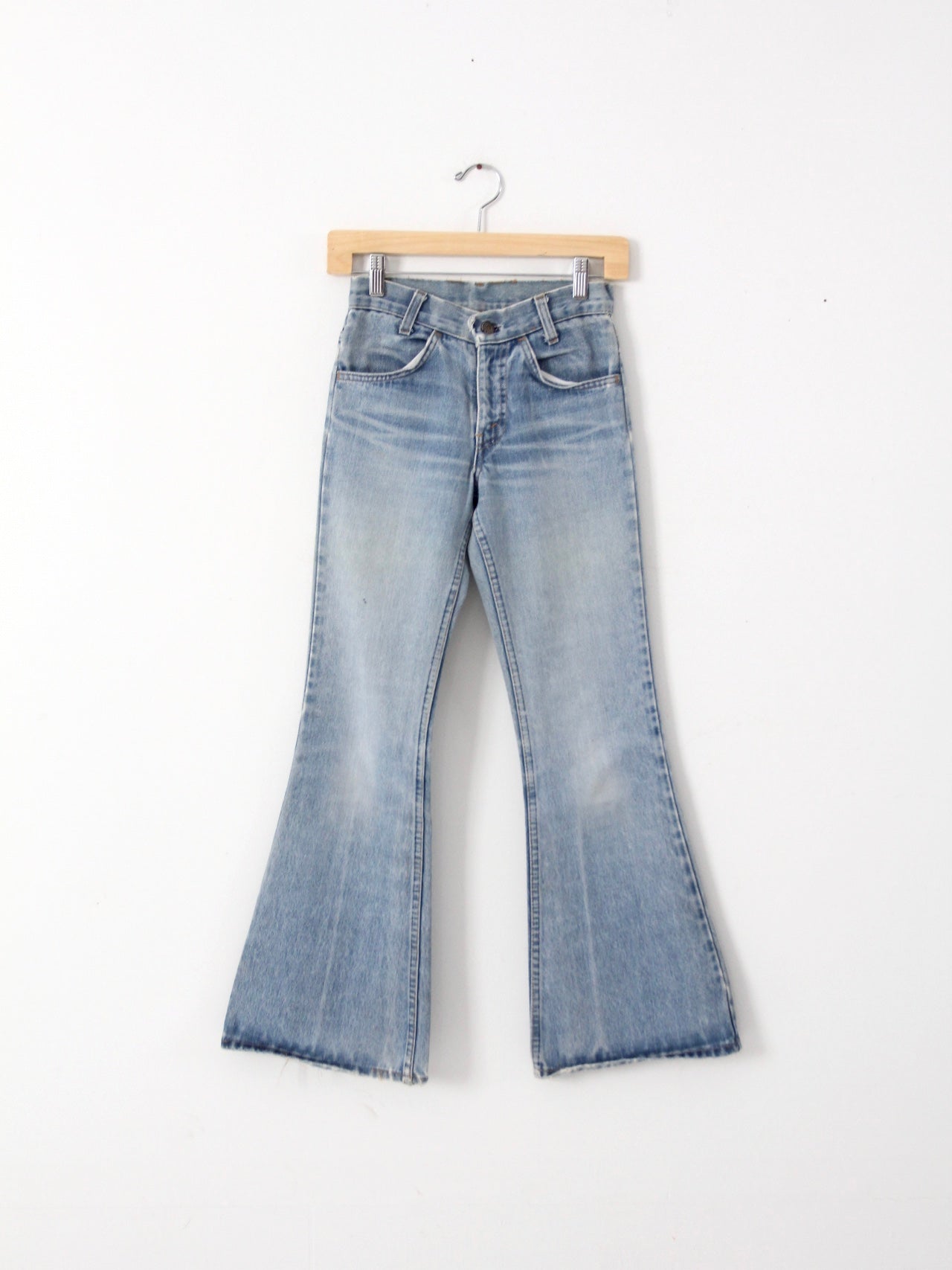 パンツ 70's Levi's 784 BellBottom 684 school VINTAGE 70S LEVI'S 784 BELL BOTTOMS ORANGE TAB SIZE 27X27 | eBay