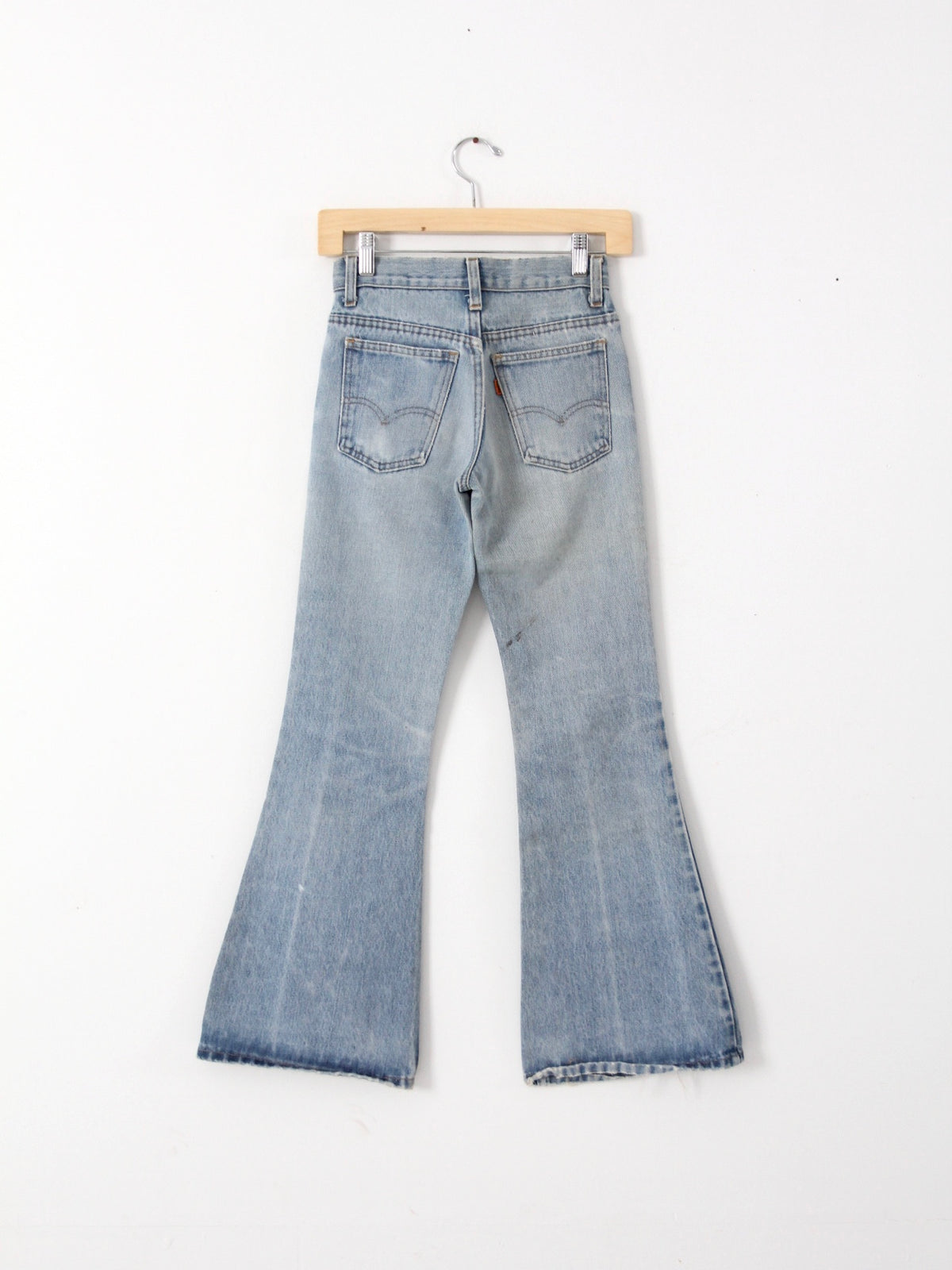 vintage Levis 784 bell bottom jeans, 26 x 30