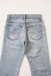 vintage Levis 784 bell bottom jeans, 26 x 30