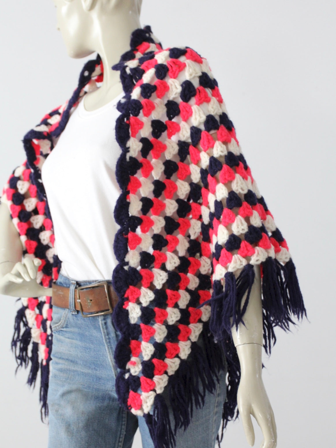 vintage 70s shawl