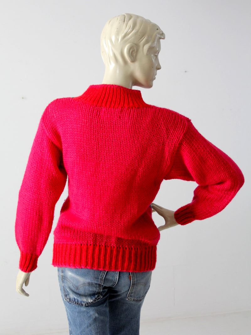 80's Sweater Dress Vintage 80s Geometric Sweater – 86 Vintage