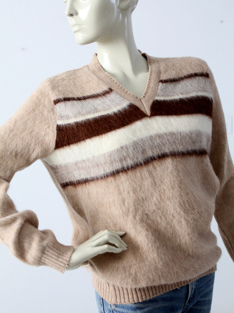 vintage 70s alpaca sweater