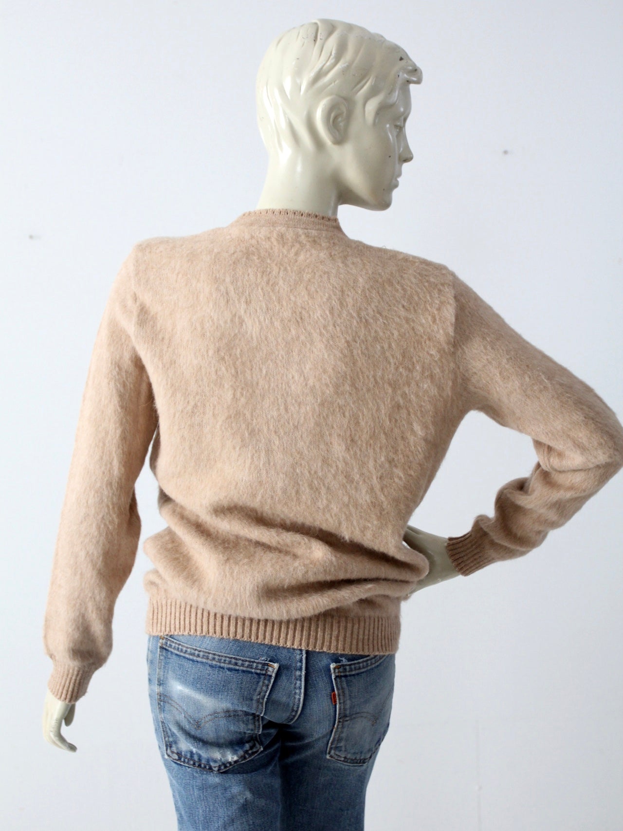 Vintage mens 2025 alpaca sweaters